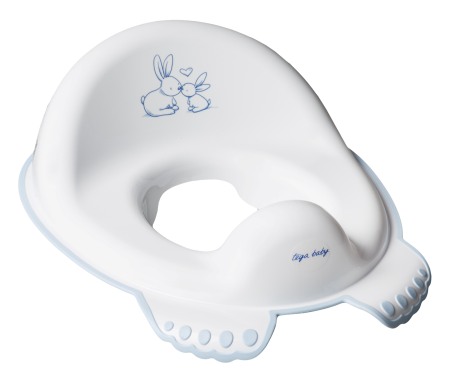 Baie - REDUCTOR TOALETA ANTI-DERAPANT MICUTII IEPURASI ALB KR-002-103