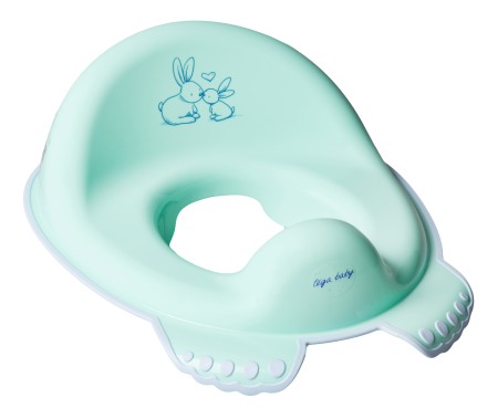 Reductoare antiderapante - Reductor Toaleta Anti-Derapant Micutii Iepurasi Menta KR-002-105