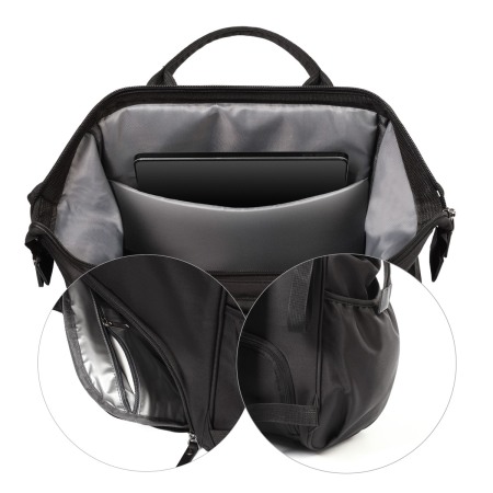 Rucsac de mamă MODERN STILE negru 1649/01 [8]