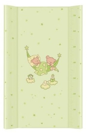 Mese de infasat BASIC 50x70 cm - Saltea de Infasat Ceba Baby BASIC 50x70cm, cu Intaritura, Grosime 2cm, Sistem Anti-Alunecare, Hamac Verde