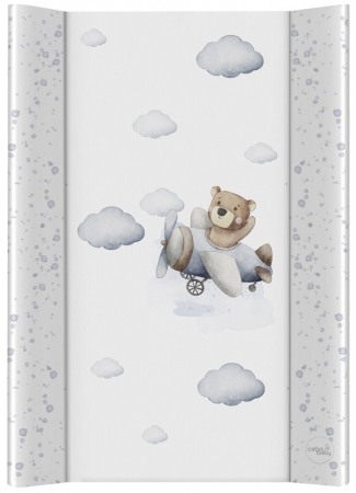 Camera copilului - Saltea de Infasat Ceba Baby Ultra Light 1.2kg, 50x70cm, cu Intaritura, Grosime 3cm, Sistem Siguranta si Anti-Alunecare, Ursul Zburator 204-000-749