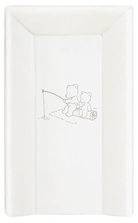 Mese de infasat capat inchis 50x70 cm - Saltea de Infasat cu Capat Inchis 50x70cm, cu Intaritura, Suprafata Moale, Sistem Anti-Alunecare, Ceba Baby, Papa Bear, 201-004-100