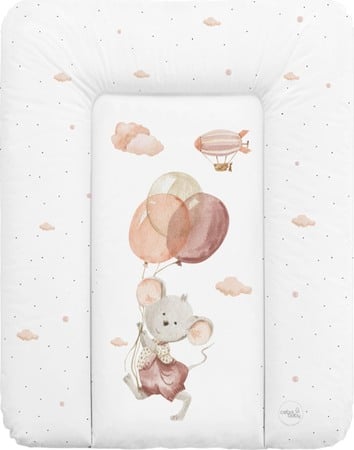 Mese de infasat moi - Saltea de Infasat Moale, Fara Intaritura 50x70cm, Suprafata Aderenta, Ceba Baby, Mouse, 143-000-727