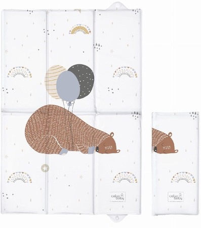 Mese de infasat pliabile - ​Salteluta pliabila pentru infast, ideala voiaj, 60x40 cm, Ceba Baby, ​​​Big Bear, 305-000-638