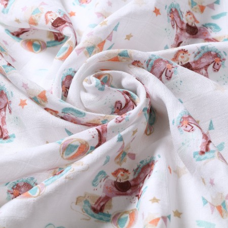 Scutece muselina natural, set 3 bucati, 70%bambus si 30%bumbac, 70x70 cm, Babyono, 397/11 [5]