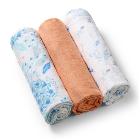 Scutece muselina super soft, set 3 bucati, 100% bumbac, 70x70 cm, Babyono, 348/09 [1]