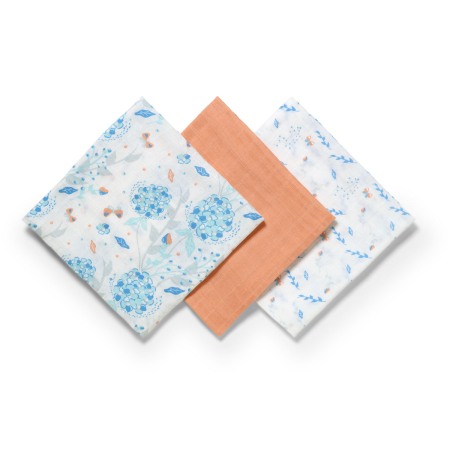 Scutece muselina super soft, set 3 bucati, 100% bumbac, 70x70 cm, Babyono, 348/09 [3]