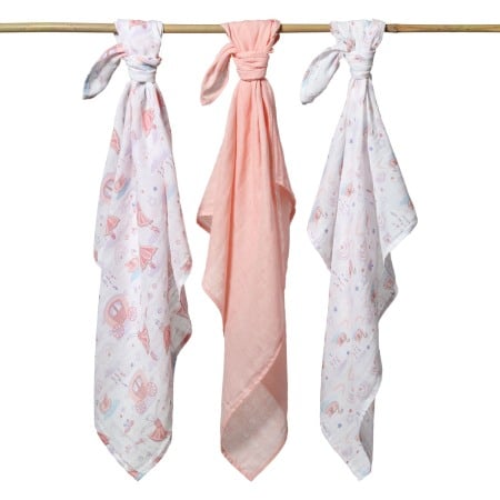 Scutece muselina super soft, set 3 bucati, 100% bumbac, 70x70 cm, Babyono, 348/11 [3]