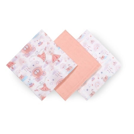 Scutece muselina super soft, set 3 bucati, 100% bumbac, 70x70 cm, Babyono, 348/11 [2]