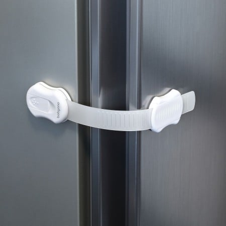 Set 4 protectii universale pentru mobila, frigider, albe, Babyono, 1644 [4]