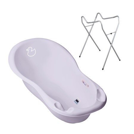 Seturi cadite 86 cm - Set cadita 86 cm + Suport universal metalic Duck Lila