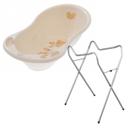 Seturi cadite 86 cm - Set cadita 86 cm + Suport universal metalic MS Alb