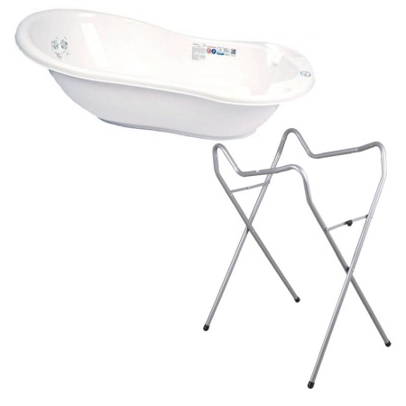 Seturi cadite 86 cm - Set cadita 86 cm + Suport universal metalic so alb