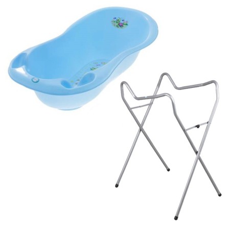Seturi cadite 86 cm - Set cadita 86 cm + Suport universal metalic ZT albastru