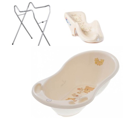 Seturi cadite 86 cm - Set cadita alb MS 86 cm + suport universal + suport anatomic cadita