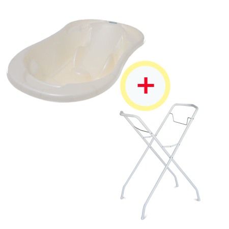 Set cadita anatomica + suport metalic cu alb [1]