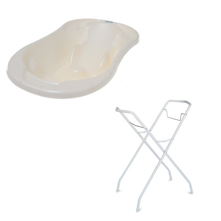 Seturi cadite anatomice - Set cadita anatomica + suport metalic cu alb