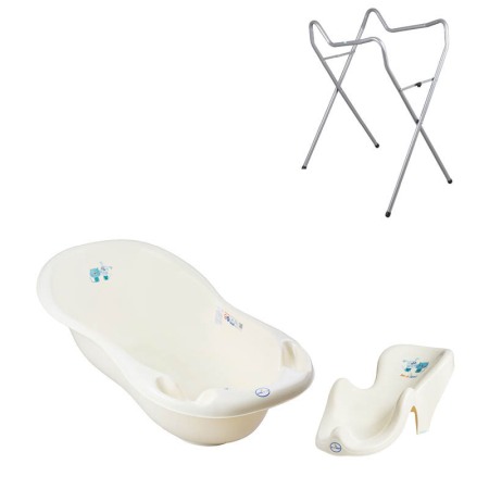 Seturi cadite 86 cm - Set cadita galben pal PK 86 cm + suport universal + suport anatomic cadita