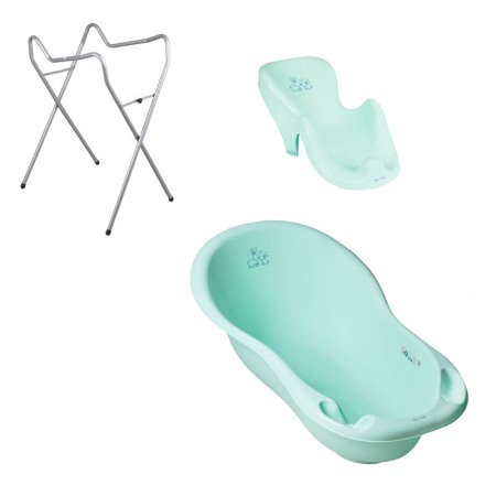 Seturi cadite 102 cm - Set pachet cadita verde KR 102 cm + suport anatomic si suport universal