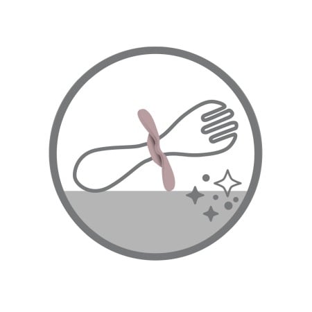Set tacamuri ergonomice roz Babyono 969/01 [8]