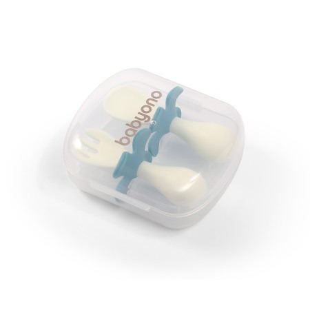 Set tacamuri ergonomice verde Babyono 969/02 [2]
