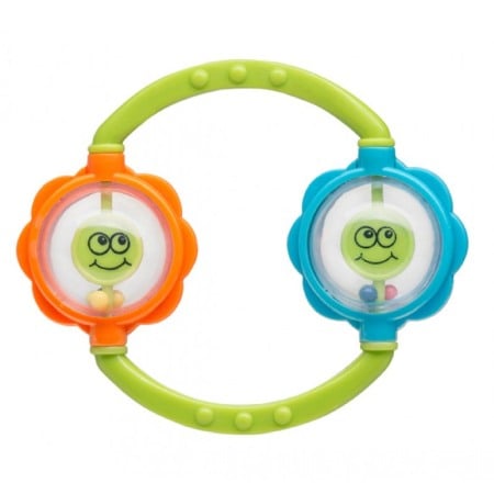 Jucarii bip-bip si chitaitoare - Sunatoare pentru copii cu 2 inele Babyono 669