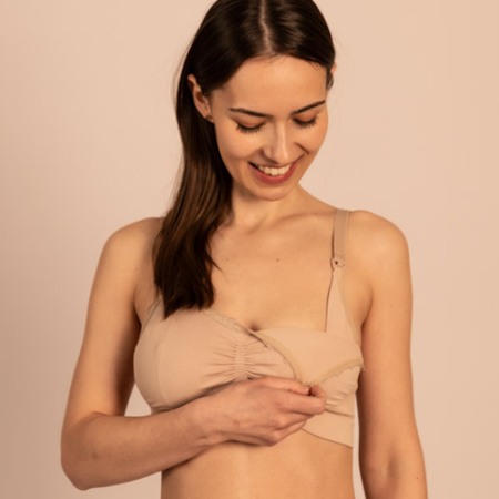 Sutien pentru alaptat E80-85 bej Babyono 585/16 [1]