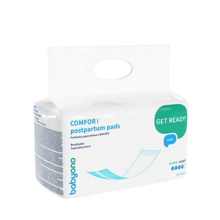 Tampoane postnatale - Tampoane postpartum 10 buc Confort Babyono 597