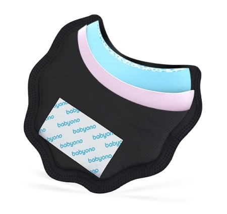 Tampoane si protectii silicon pentru san - Tampoane san NATURAL NURSING Babyono, negre, 24 bucati, 298/02