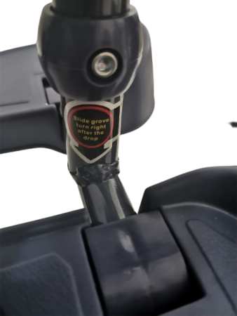 TRICICLETA PLIABILA PENTRU COPII MILANO PLUS ROSU 511TC/03 [2]