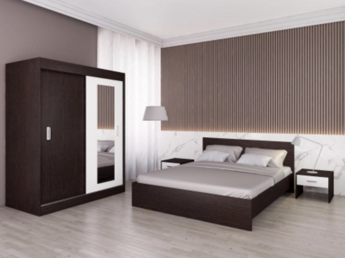 Dormitor Tosca Wenge&Alb [1]