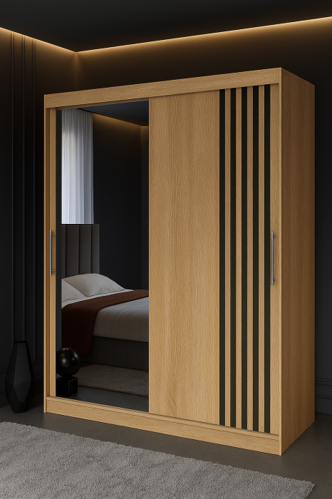 Dressing Nordis Sonoma cu uși glisante 150x200 [1]