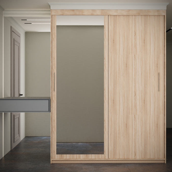 Dulap Kenzo cu Oglinda Sonoma [1]