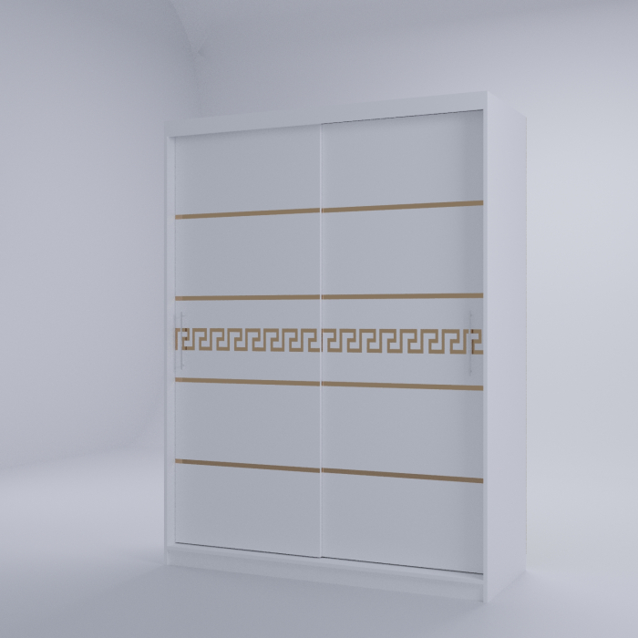 Dulap Kenzo Gold Alb [4]