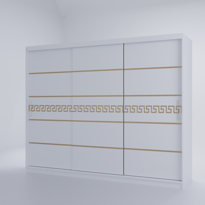 Dulap Kenzo Gold Alb 230*200 [3]