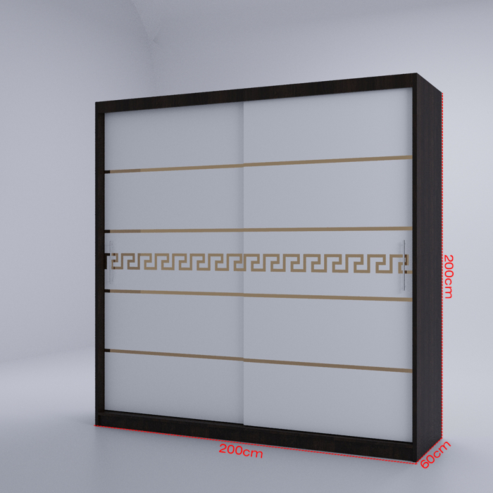 Dulap Kenzo Gold Wenge&Alb 200*200 [5]