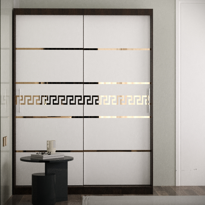 Dulap Kenzo Gold Wenge&Alb [1]