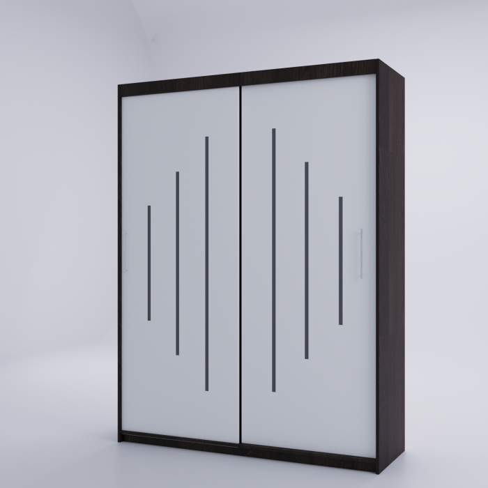 Dulap Kenzo Space Wenge&Alb 200*200 [3]