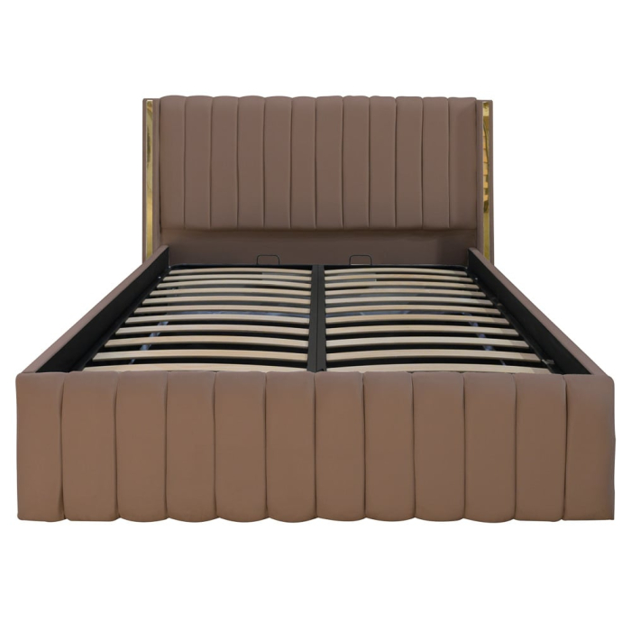 Pat Cairo New Bandă Aurie 140x200 cu Somieră Rabatabilă [2]