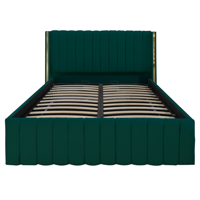 Pat Cairo New Bandă Aurie 160x200 cu Somieră Rabatabilă [2]