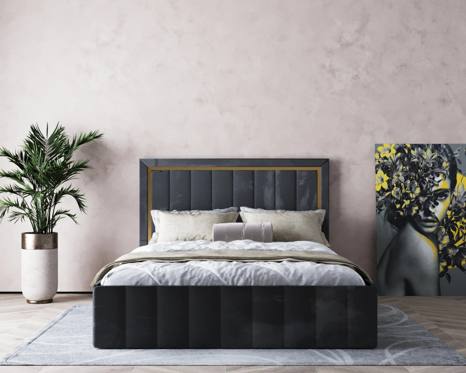 Pat Elegance Tapitat Gri [1]