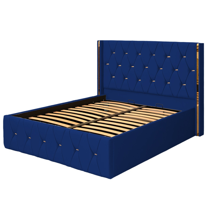 Pat Maldive New Albastru cu Somieră Rabatabilă [4]