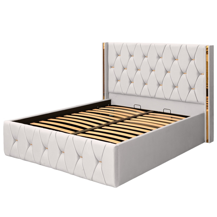 Pat Maldive New Bej cu Somieră Rabatabilă [4]