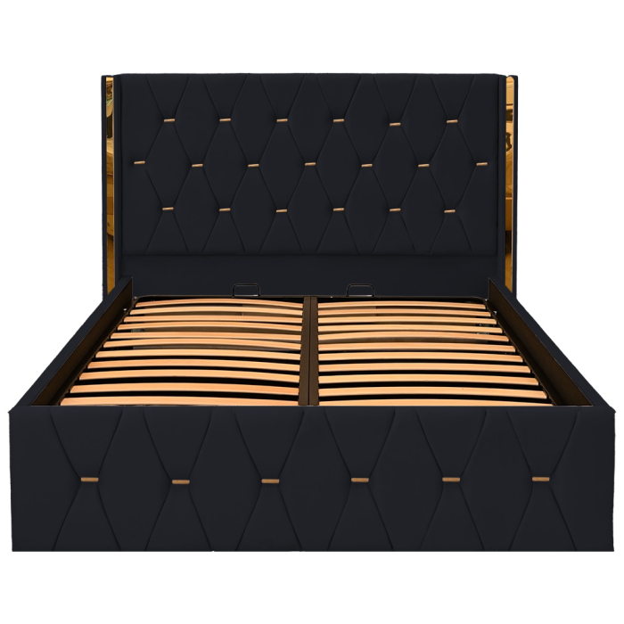 Pat Maldive New Negru cu Somieră Rabatabilă [1]