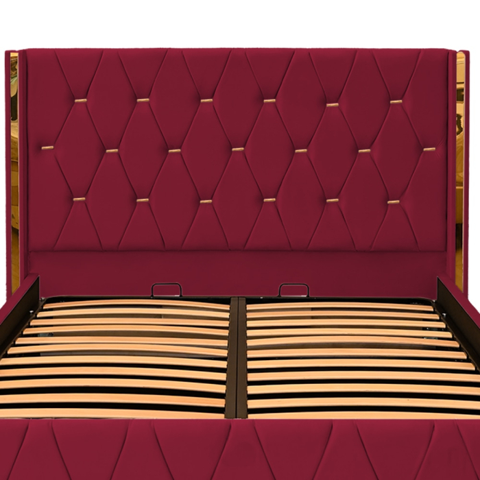 Pat Maldive New Roșu cu Somieră Rabatabilă [2]