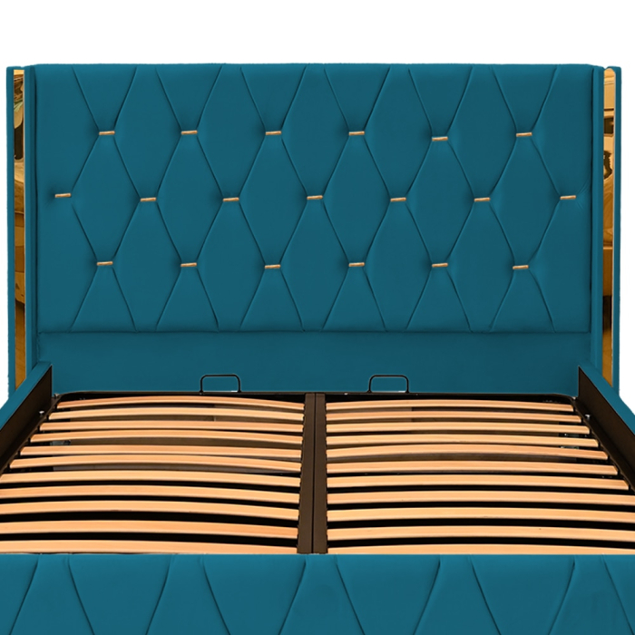 Pat Maldive New Turcoaz cu Somieră Rabatabilă [2]