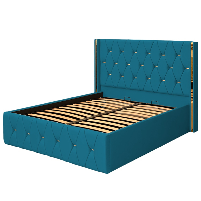 Pat Maldive New Turcoaz cu Somieră Rabatabilă [4]