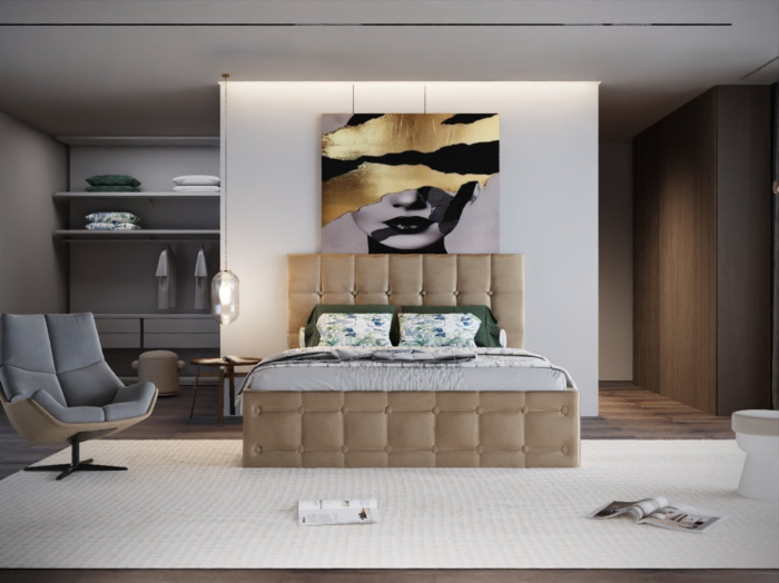 Pat Regal Tapitat Bej fara Saltea 180x200 [1]