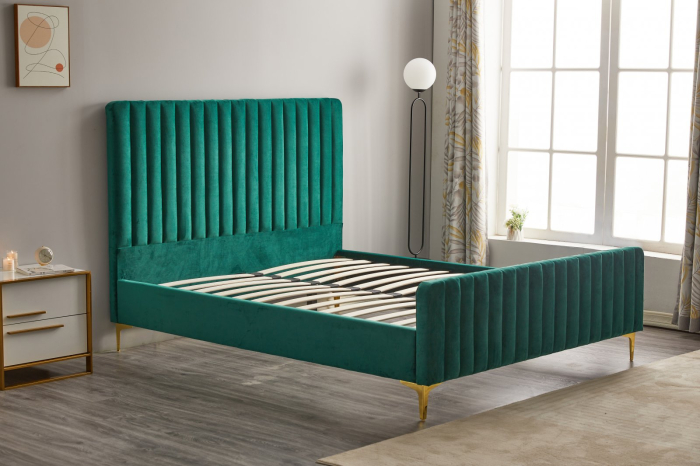 Pat Siena Tapițat Cu Somieră Fixă [5]