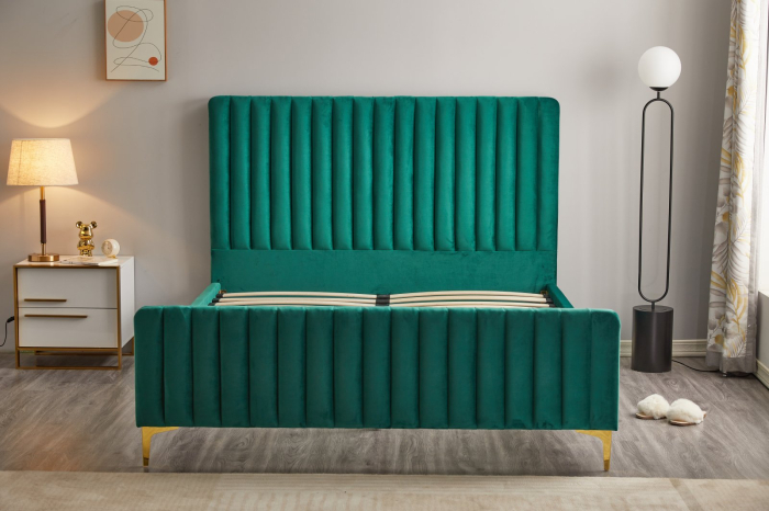 Pat Siena Tapițat Cu Somieră Fixă [6]